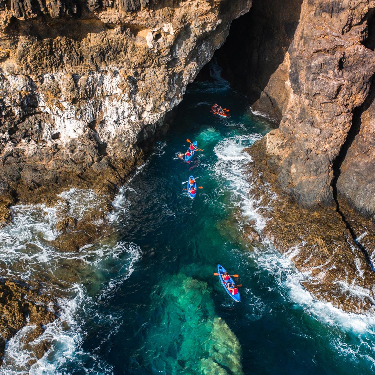 kayaking madère