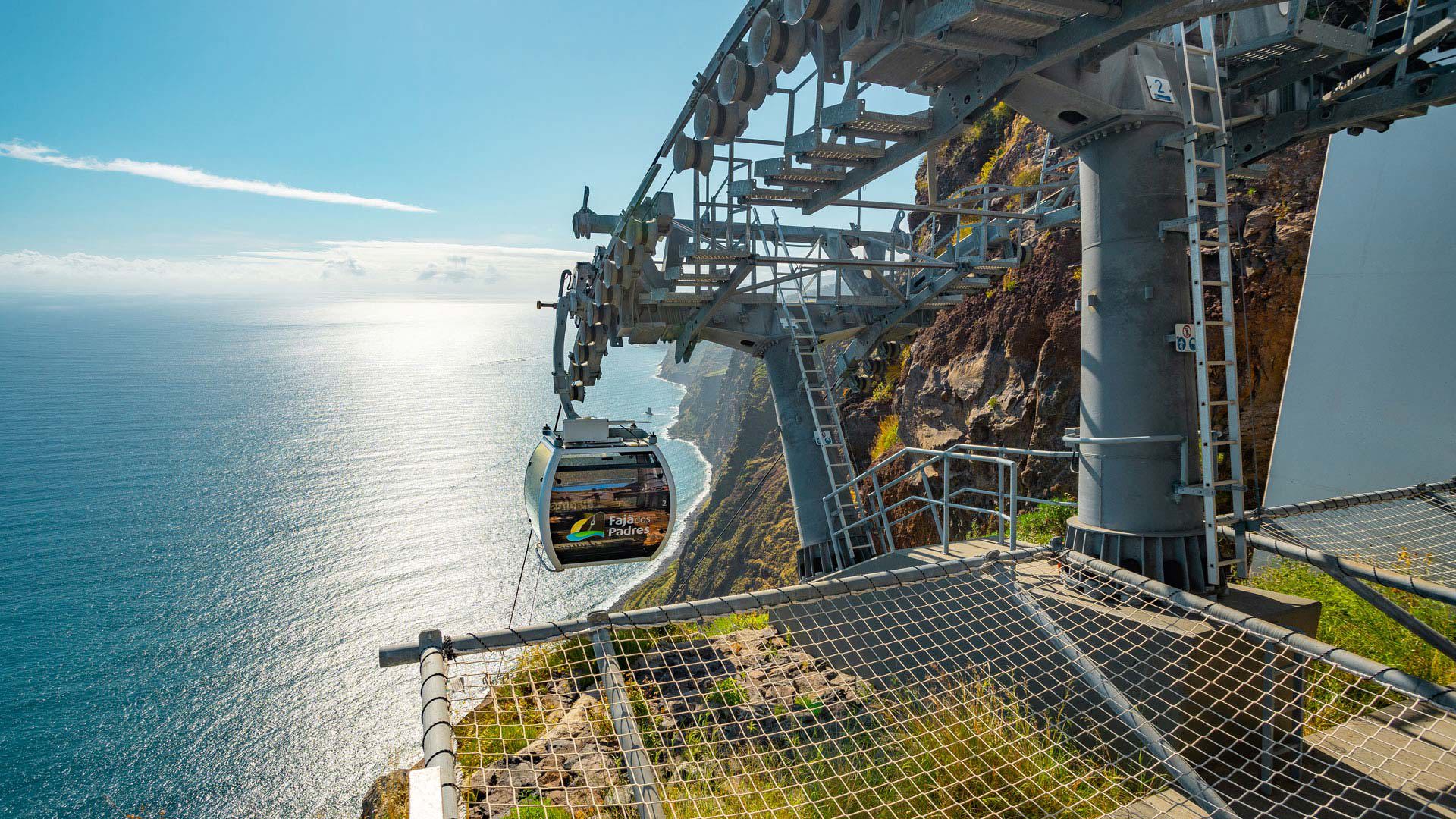 teleférico fajã dos padres