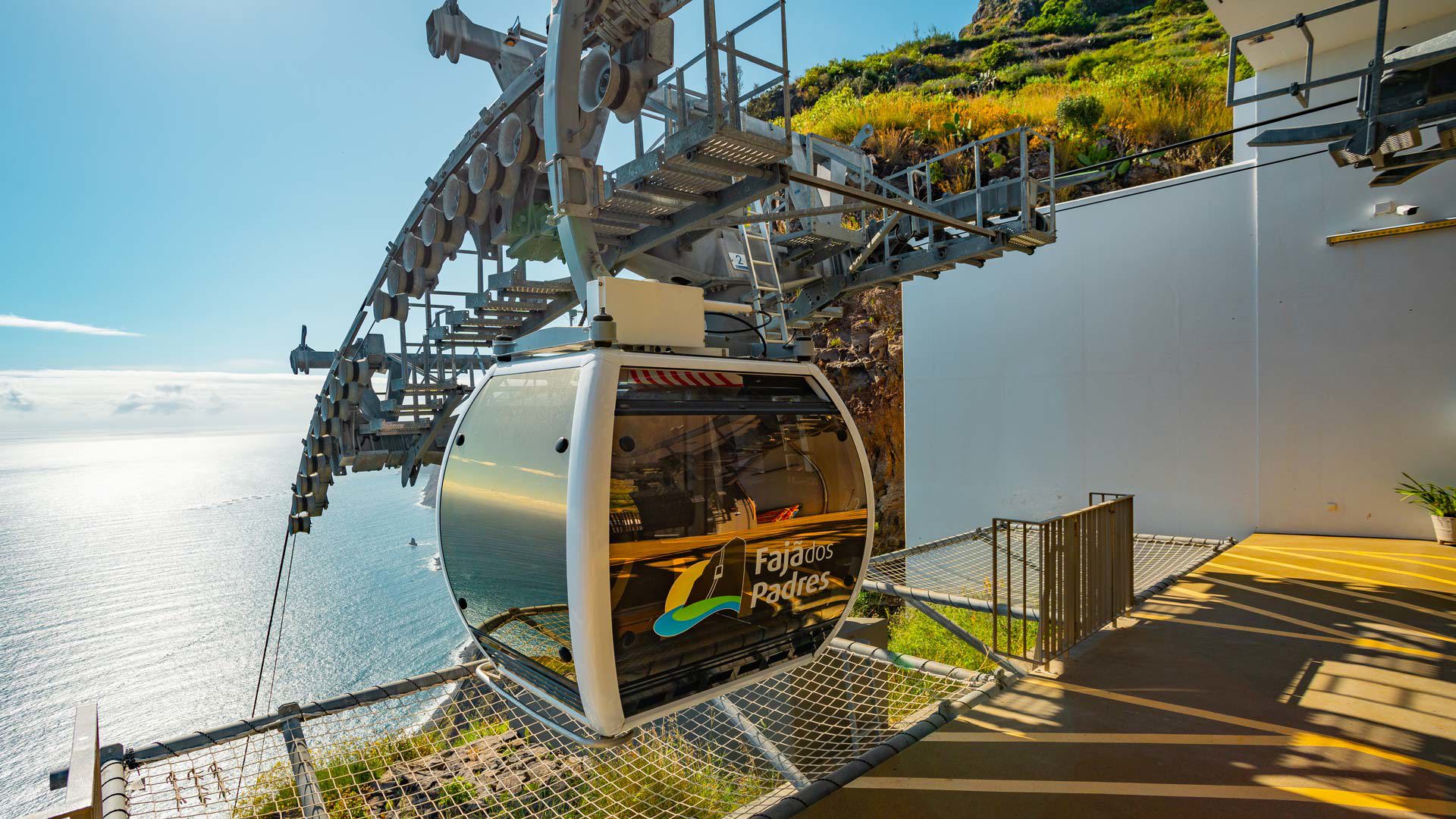 fajã dos padres seilbahn