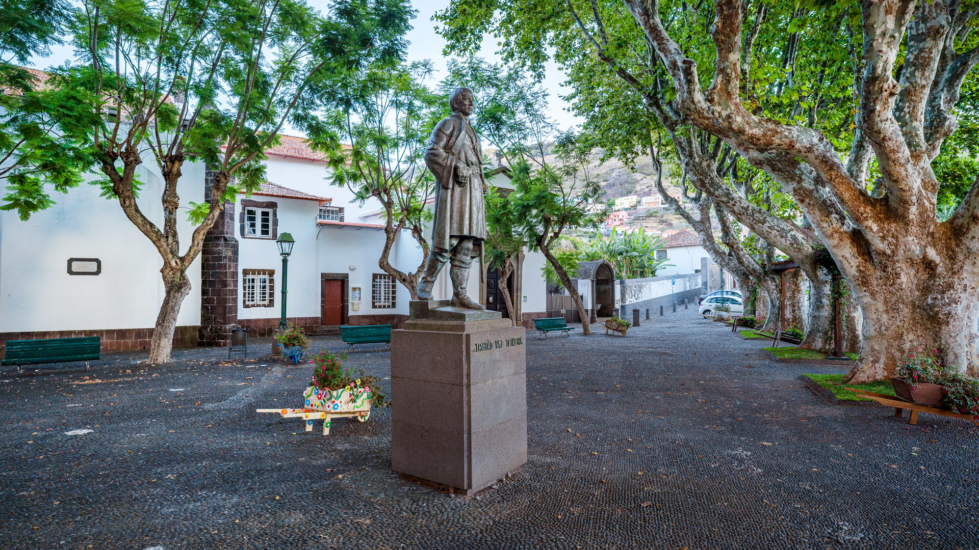 Statue von Tristão Vaz Teixeira 8